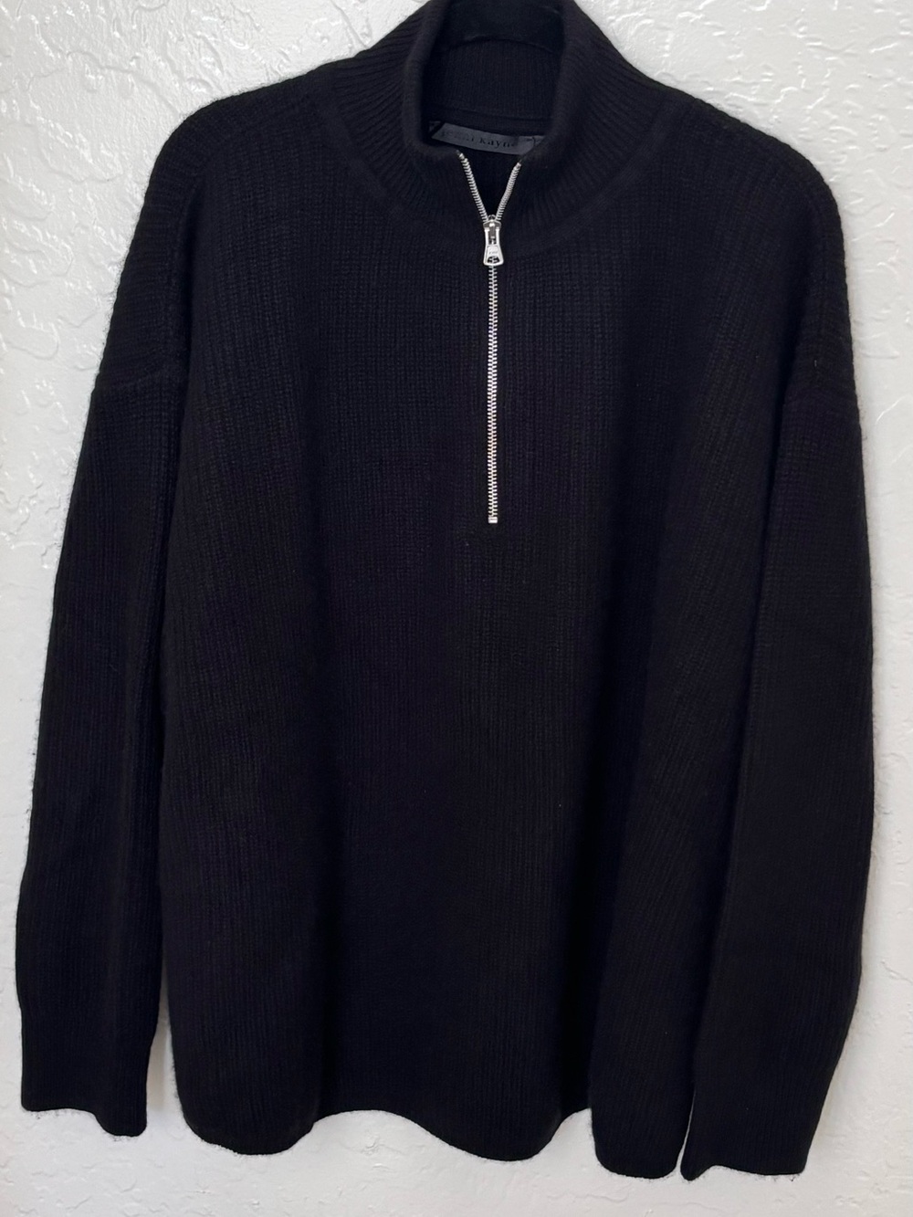 Jenni Kayne cashmere Half-Zip Sweater